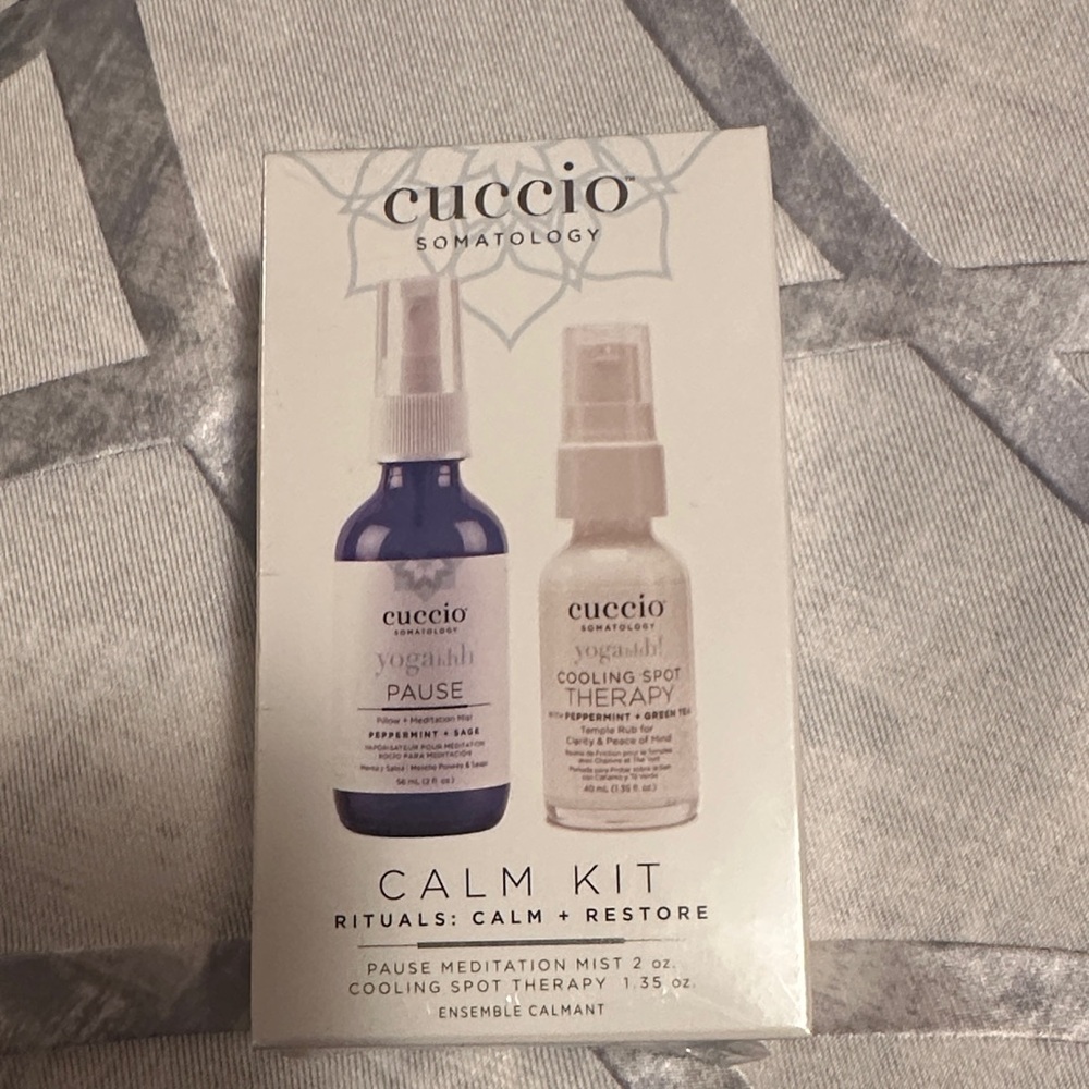 Cuccio Somatology Calm Kit - Blue and White